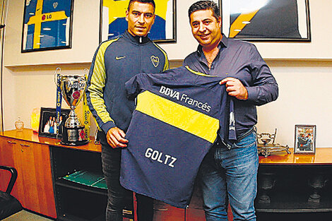 Goltz ya es jugador de Boca