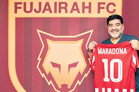 Maradona, flamante DT.