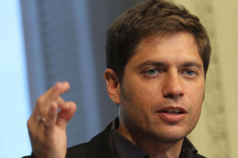 Axel Kicillof: "La tasa alta sólo sirve para que los pesos no se vayan al dólar".