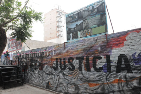 La actual fachada donde estaba el edificio que sufrió la explosión el 6 de agosto de 2013.