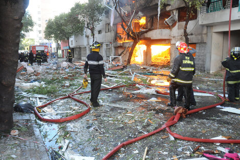 La explosión del edificio fue el 6 de agosto de 2013.