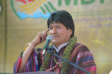 Las condolencias de Evo Morales