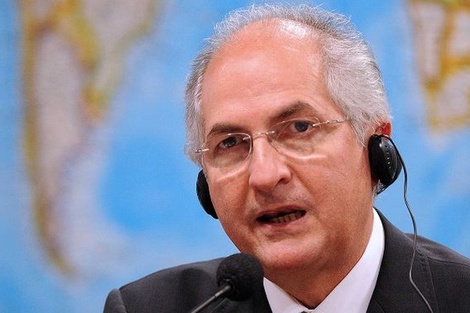 El alcalde opositor de Caracas volvió a prisión domiciliaria
