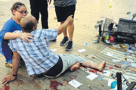 Terror y muerte en La Rambla de Barcelona