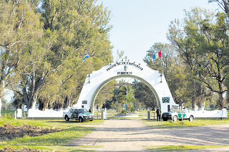 El cuartel de Los Pumas, en Santa Felicia.