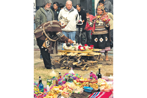 Un pedido especial para la Pachamama