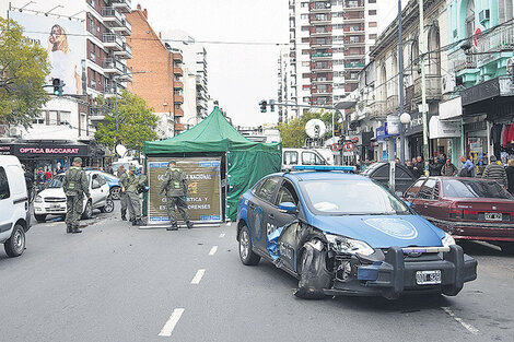 El patrullero se dirigía al centro de estética ubicado en Federico Lacroze 2342. (Fuente: DyN)