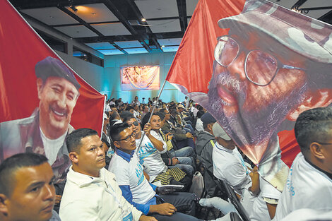 El Congreso de las FARC se instaló el domingo en Bogotá y concluye el viernes. (Fuente: AFP)