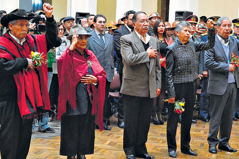 Ayer asumieron los integrantes de la Comisión de la Verdad.