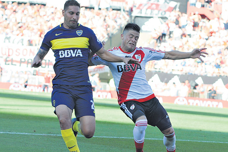 Habría un solo Superclásico, que se disputaría en el Monumental de Núñez. (Fuente: Julio Martín Mancini)