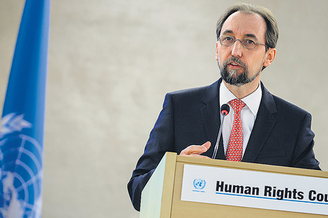 Zeid Ra’ad al Hussein, alto comisionado de la ONU para los Derechos Humanos.