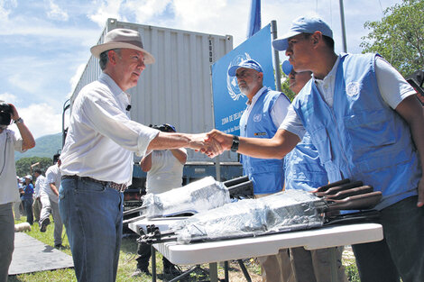 El último container de armas de las FARC