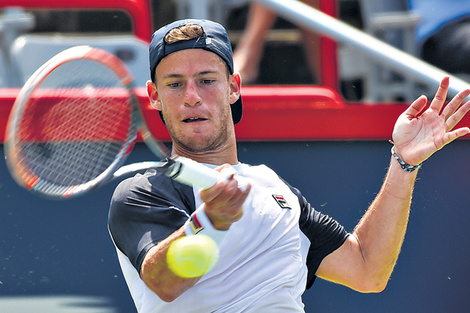 Diego Schwartzman viene de hacer cuartos en Montreal.