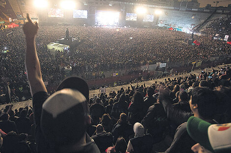 La Renga, rock and roll y mística compartida con el público. (Fuente: Joaquín Salguero)