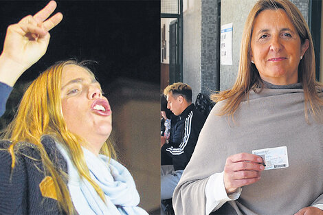 María Emilia Soria, del FpV en Río Negro. Claudia Najul, de Cambiemos en Mendoza.