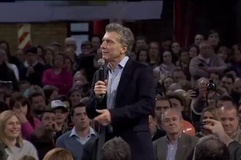 Macri cayó en la cuenta de que es presidente