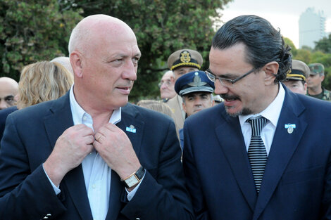 Bonfatti y Galassi hicieron la presentación. (Fuente: Alberto Gentilcore)