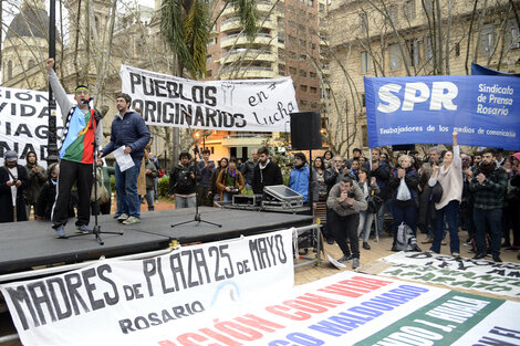 "Estamos desesperados por lo que pudieran haber hecho con Santiago", dijo Franco. (Fuente: Andres Macera)