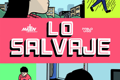 La portada de Lo salvaje, primer libro de Pablo Vigo.