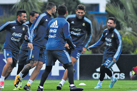 Asoman Mascherano, Banega y Acosta