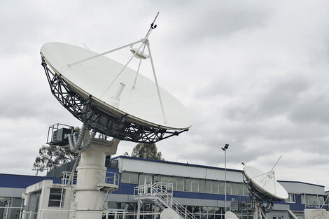 Instalaciones de Arsat en la provincia de Buenos Aires.