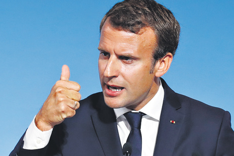 Presidente Emmanuel Macron.