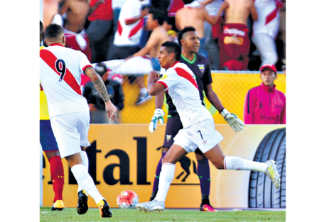 Hurtado festeja en Quito.