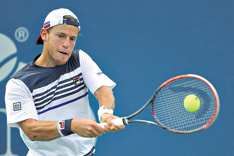 Schwartzman está cumpliendo su mejor actuación en Nueva York. (Fuente: AFP)