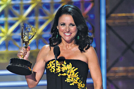 Julia Lewis-Dreyfus es algo así como la Meryl Streep de la televisión: ganó seis Emmy seguidos por Veep. (Fuente: AFP)