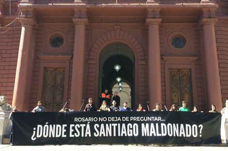 Los integrantes de Ciudad Futura posaron con la bandera que se pregunta por Maldonado.