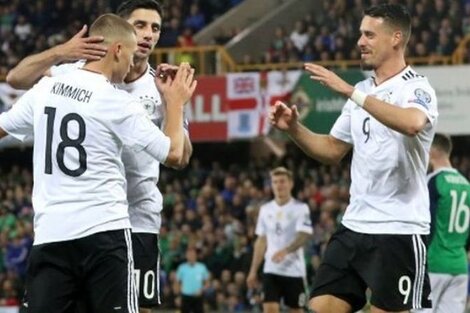 Alemania e Inglaterra ya están en el Mundial