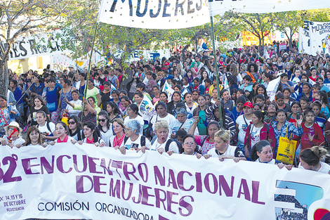 La marcha de cierre a lo largo de las calles de Resistencia no generó disturbios.