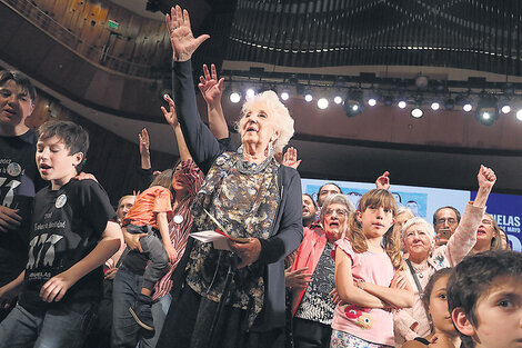 Las Abuelas de Plaza de Mayo anunciaron ayer en el Centro Cultural Kirchner el hallazgo de una nueva nieta.