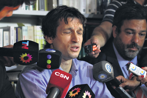 La defensa de Lagomarsino cuestiona la pericia de Gendarmería. (Fuente: Joaquín Salguero)