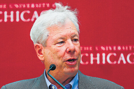 Richard Thaler estudió los rasgos que influyen en las decisiones económicas. (Fuente: EFE)