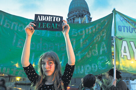 El sitio también brinda información sobre la Campaña Nacional por el Derecho al Aborto Legal, Seguro y Gratuito. (Fuente: Pablo Piovano)