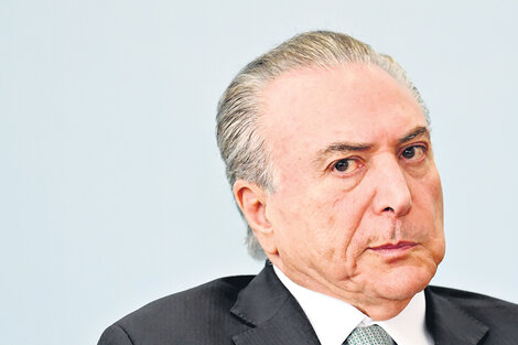 Temer es acusado de corrupción en pleno ejercicio de su mandato. (Fuente: AFP)