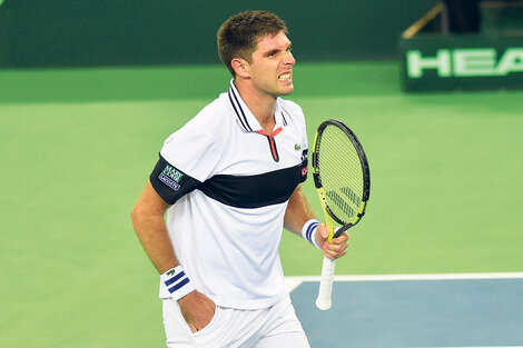 Federico Delbonis, número 69 del ranking ATP. (Fuente: DyN)