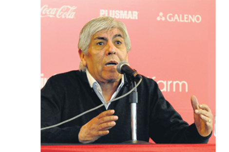 Hugo Moyano. (Fuente: DyN)