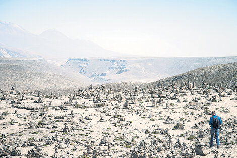 Mirador de los Andes, el punto panorámico cumbre de la cordillera volcánica. (Fuente: Guido Piotrkowski)