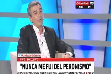 "Tengo diferencias de fondo con este Gobierno"