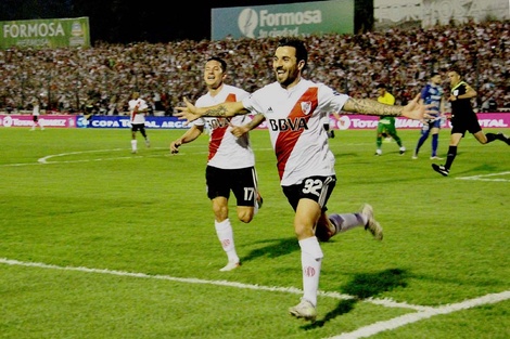 River goleó y va por la Copa Argentina