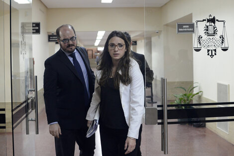 Los fiscales Sebastián Narvaja y Valeria Haurigot pedirán de 4 a 18 años de prisión a imputados. (Fuente: Andres Macera)