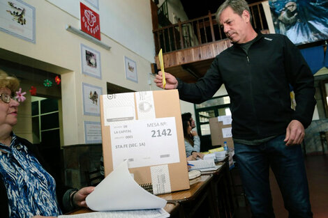 "Ganamos en forma contundente", dijo Jatón, electo concejal del Frente Progresista.