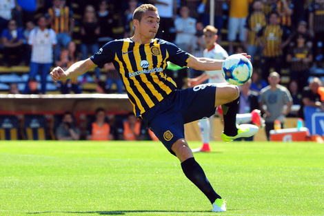 Ruben no entrenó ayer y está en duda frente a Tigre. (Fuente: Sebastián Granata)