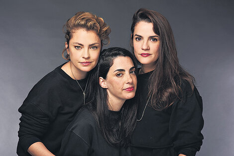 Dolores Fonzi, Constanza Novick y Pilar Gamboa. (Fuente: Alejandra Lopez)