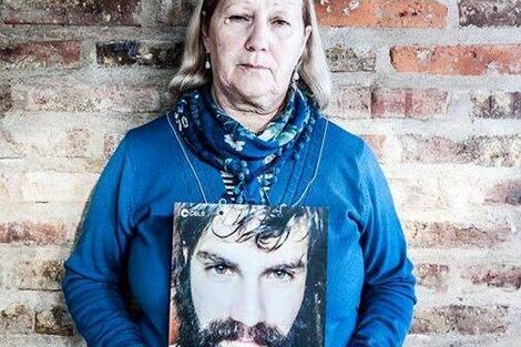 Stella, la mamá de Santiago Maldonado.