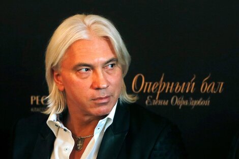 Hvorostovsky, durante una rueda de prensa en Moscú, hace tres años.