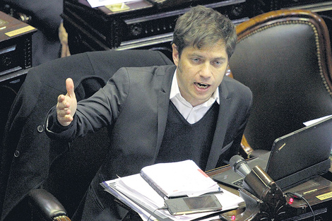 Kicillof: “Vamos a hacer lo imposible para que estas reformas no pasen”. (Fuente: Bernardino Avila)