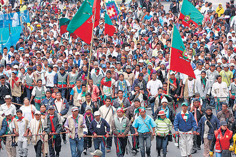 Cortes y protestas indígenas